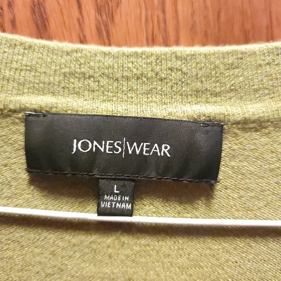 Jones Wear Scoop Neck Long Sleeve Sweater L - Picture 3 of 4